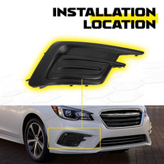 For 2018-2019 Subaru Legacy Passenger RH Side Front Fog Light Cover 57731AL56A A 6B93BC-57