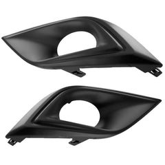 1 Pair Fog Bumper Light Cover Lamp Bezel Fits For 2015 2016-2018 Nissan Murano