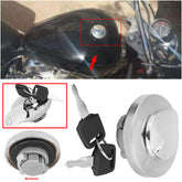 17620-MEG-013 Lockable Chrome Fuel Gas Tank Cap For 2013-2022 Honda CRF250L A AC