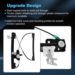 For 2013-2021 Nissan Pathfinder Front Passenger Side Window Regulator with Motor 6B93BC-57