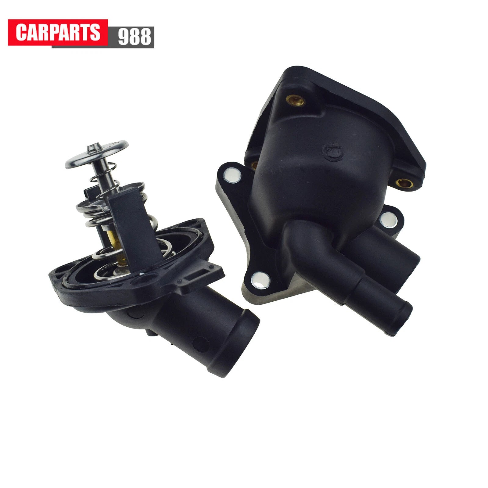 Thermostat Housing Assembly for Honda 2007-14 CR-V 2006-2015 Civic 19320-R40-A01 6B93BC-57
