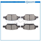 Rear Metallic Brake Pads For Chevrolet Cobalt Malibu Pontiac G6 Saturn Ion 6B93BC-57