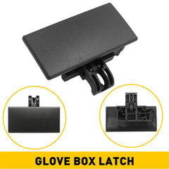For 2009 10-2014 F-150 Ford Black Glove Box Latch Handle OE# BL3Z-1506072-AF EOA 6B93BC-57