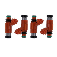 Set of 4 Fuel injectors 5033708 for Johnson Outboard 140HP 115HP 90HP 2003-2006 6B93BC-57