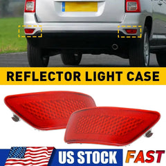 Rear Bumper Reflector Light For Jeep Grand Cherokee Compass 2011-2018 Left/Right 6B93BC-57