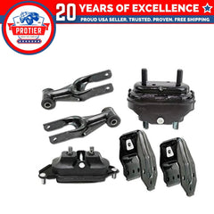 Motor & Trans Mount 6PCS Set Fit 06-11 Chevrolet Impala 3.9L for Auto Trans 6B93BC-57