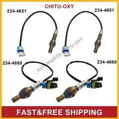 4X Up/Downstream Oxygen O2 Sensor For 2003-2006 Chevrolet Silverado 2500 HD 6.0L 6B93BC-57