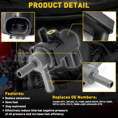 VAPOR CANISTER PURGE SOLENOID VALVE FOR 2004-2006 TOYOTA SIENNA LEXUS RX330 3.3L 6B93BC-57