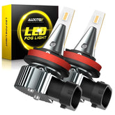 2X H11 H8 Amber Yellow 3000K LED Fog Light Bulbs Super Bright DRL Canbus AUXITO AUXITO