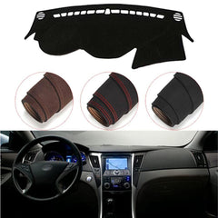 Console Dashboard Suede Mat Protector Sunshield Cover Fit For Hyundai Sonata 11+