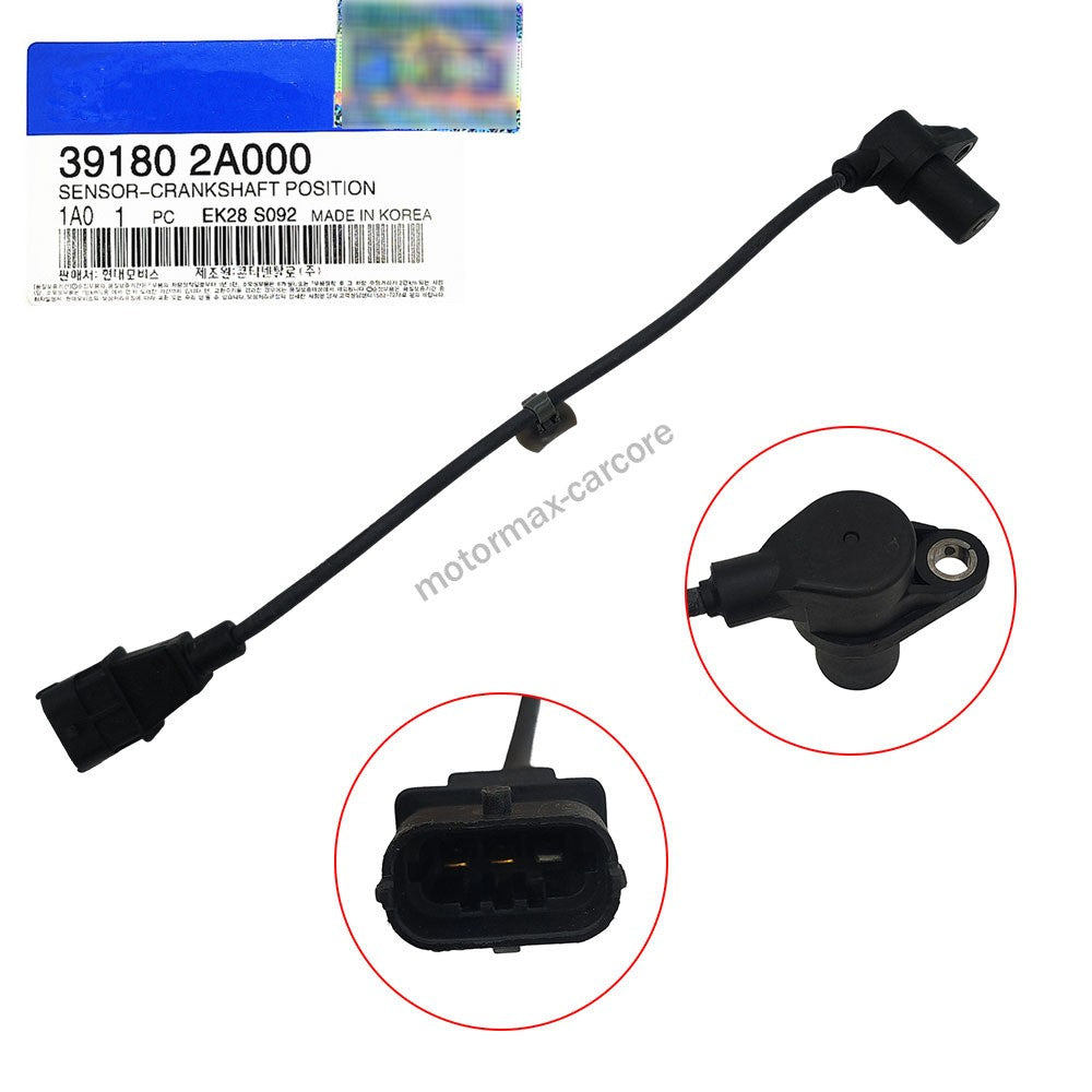 Crankshaft Sensor 39180-2A000 for 2001-07 Hyundai Matrix 06-10 Kia Sorento Forte 6B93BC-57
