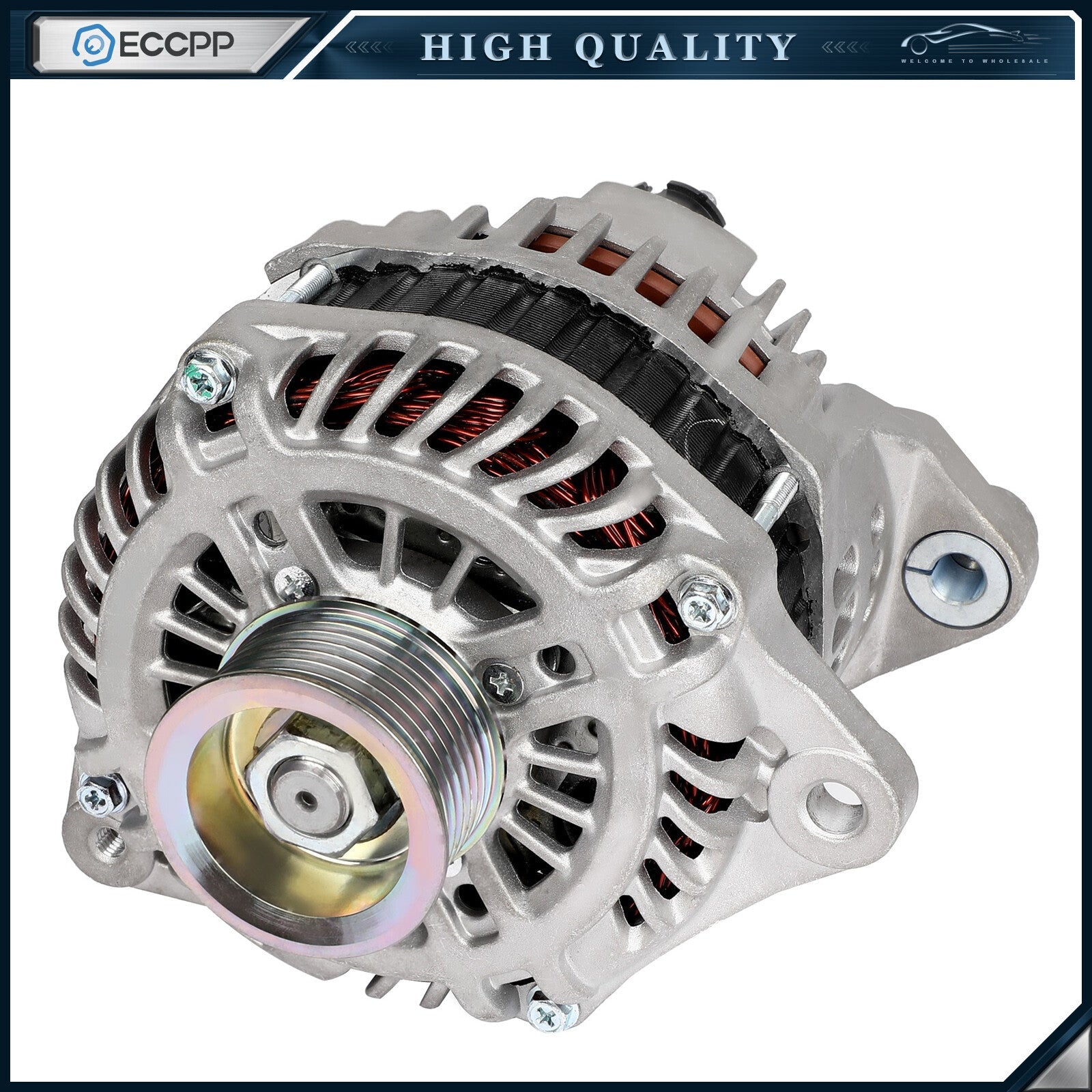 ECCPP Alternator for Infiniti G35 2007 2008 3.5L,G37 2008-2010 3.7L A003TJ1991 6B93BC-57