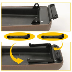 Replacement Leather Armrest Center Box Console Lid FOR 96-1998 Toyota 4Runner EA 6B93BC-57