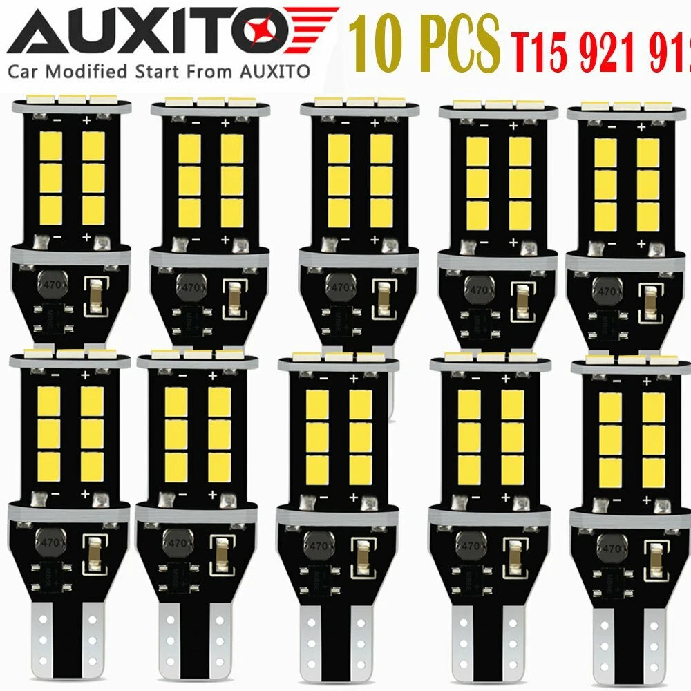 10X 912 921 T15 W16W Backup Reverse Light Super Bright White Canbus LED Bulb EA 6B93BC-57