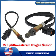 2x Up&Downstream Oxygen Sensor For Hyundai Elantra Elantra Kia 234-5082 234-4552 6B93BC-57