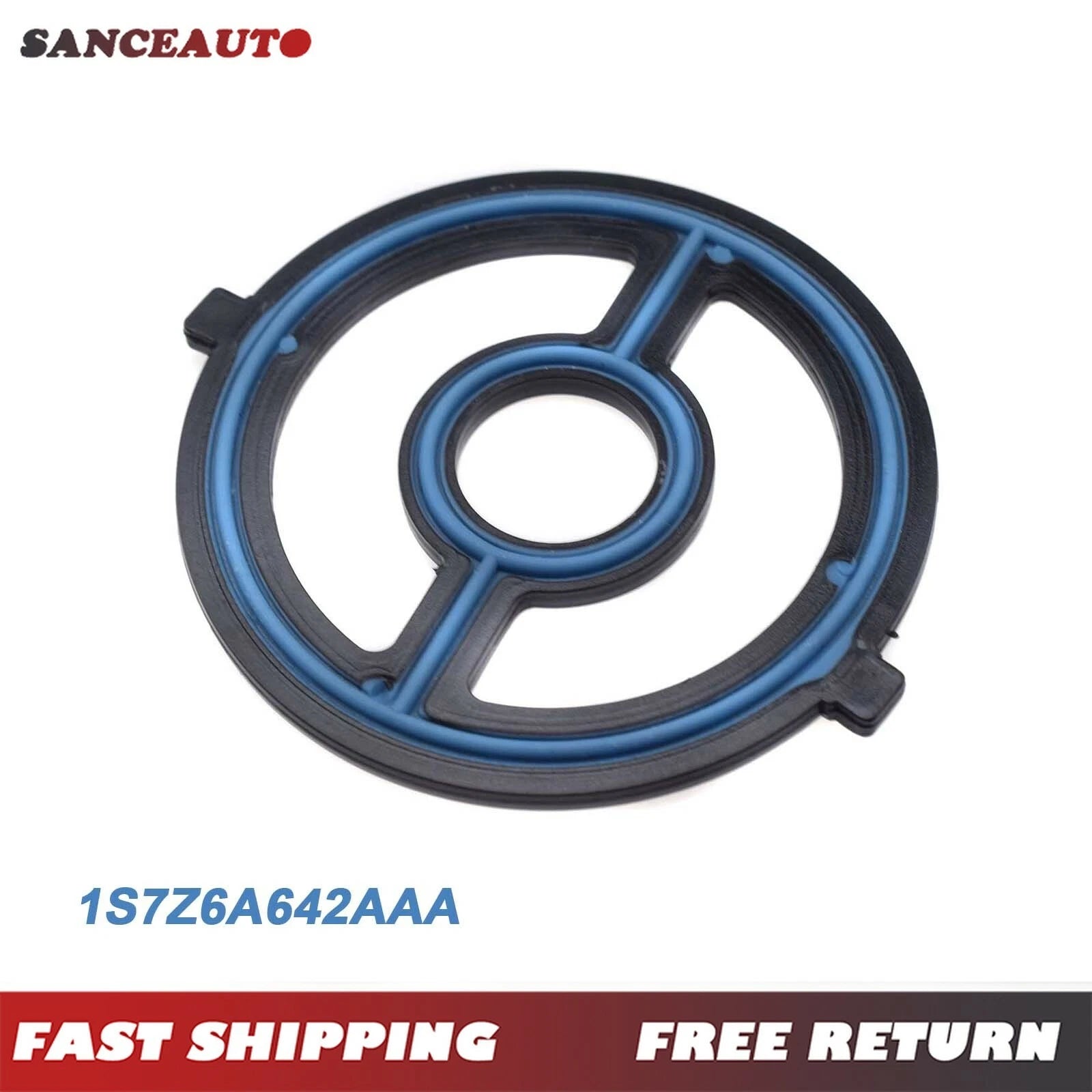Engine Oil Cooler Seal Gasket for Mazda 3/5 SPEED 6 CX7 2.0L 2.3L 1S7Z6A642AAA 6B93BC-57