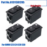 4PCS 5Pin Power Window Lift Switch Buttons Fit For BMW E23 E24 E28 E30 6B93BC-57