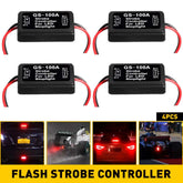 GS-100A Flash Strobe Controller Flasher Module Box For LED Brake Stop Light Lamp 6B93BC-57