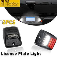 RED TUBE OLED License Light Rear Plate Bumper Lamps For Toyota tacoma 2005-2015 6B93BC-57