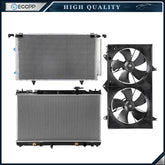 Electric Radiator Condenser Cooling Fan Kit For 2004 2005-2008 Toyota Solara 6B93BC-57
