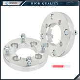 2 Pcs 1" 4x110 to 4x137 Wheel Adapters 10x1.25 For Honda Yamaha 4/110 to 4/137