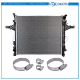 Radiator For 10-11 Volvo XC60 03-14 Volvo XC90 with Universal Oil Hose Clamp Kit 6B93BC-57