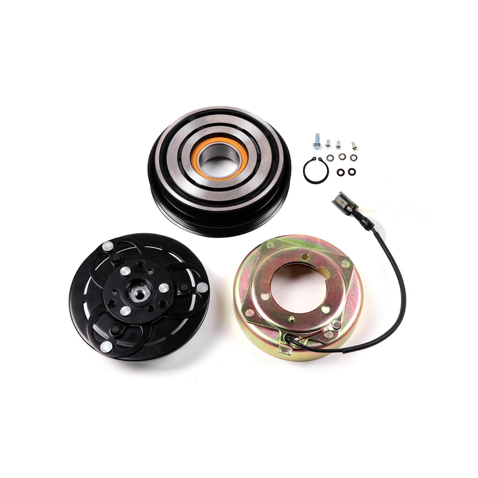 For Subaru Baja Legacy Forester 03-05 06 07 2.5L A/C AC Compressor Clutch Kit 6B93BC-57