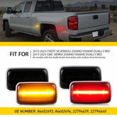 For 2015-2023 Chevy Silverado 2500HD/3500HD Fender Marker Dually Bed LED Light A 6B93BC-57