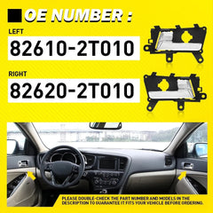 2x Inside Interior Door Handle Right Left Front For KIA Optima 2011 2012 2013 EA 6B93BC-57