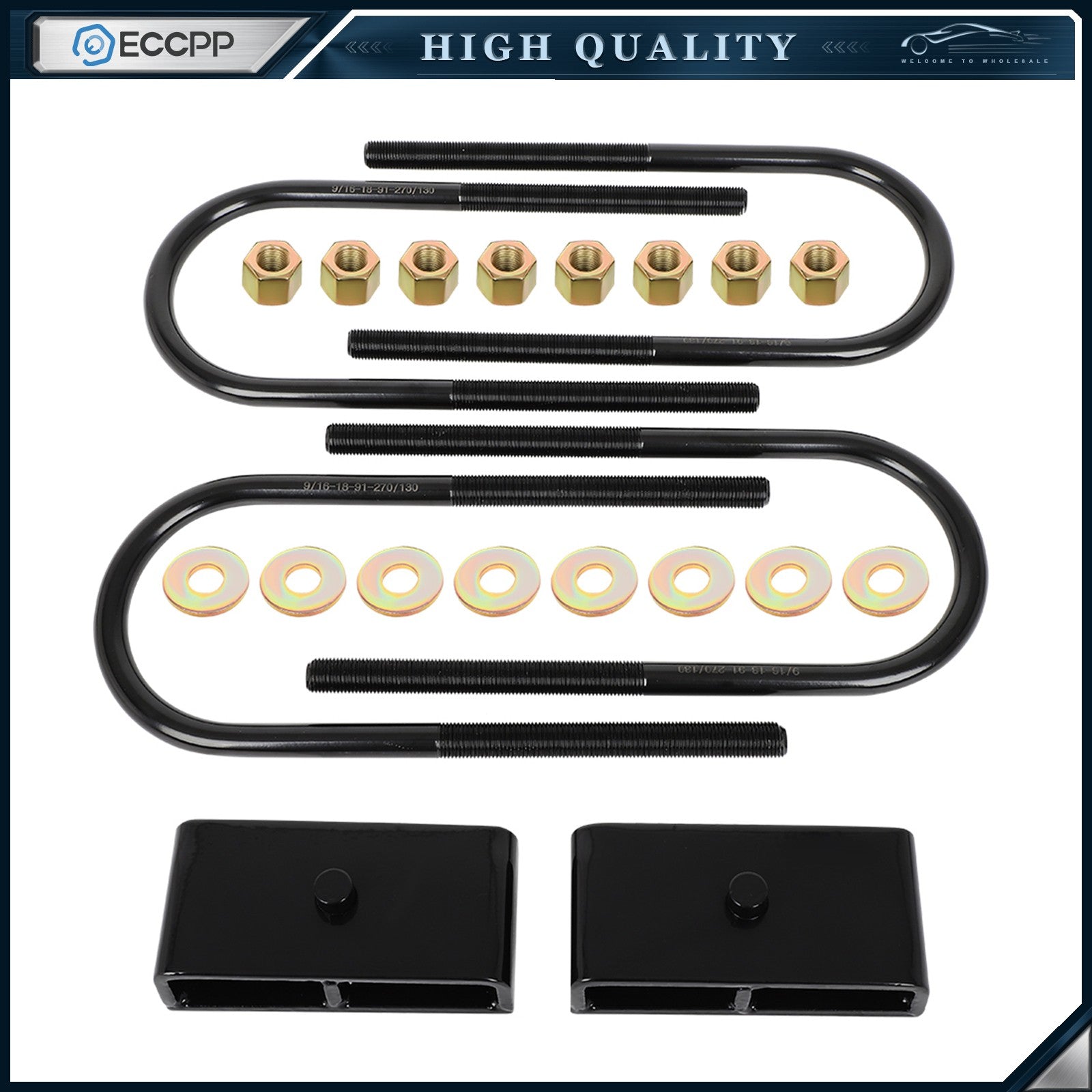 1.5" Rear Leveling Lift Kit For 2003-2013 Dodge Ram 2500 4WD with 3.5" Axle Only 6B93BC-57
