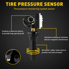 4x TPMS Tire Pressure Sensors For 15-20 Ford F-150 Edge Mustang F2GZ-1A189-A 6B93BC-57