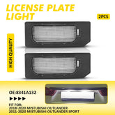 2x LED License Plate Lights Lamp for 2011-2020 Mistubishi Outlander Sport White 6B93BC-57
