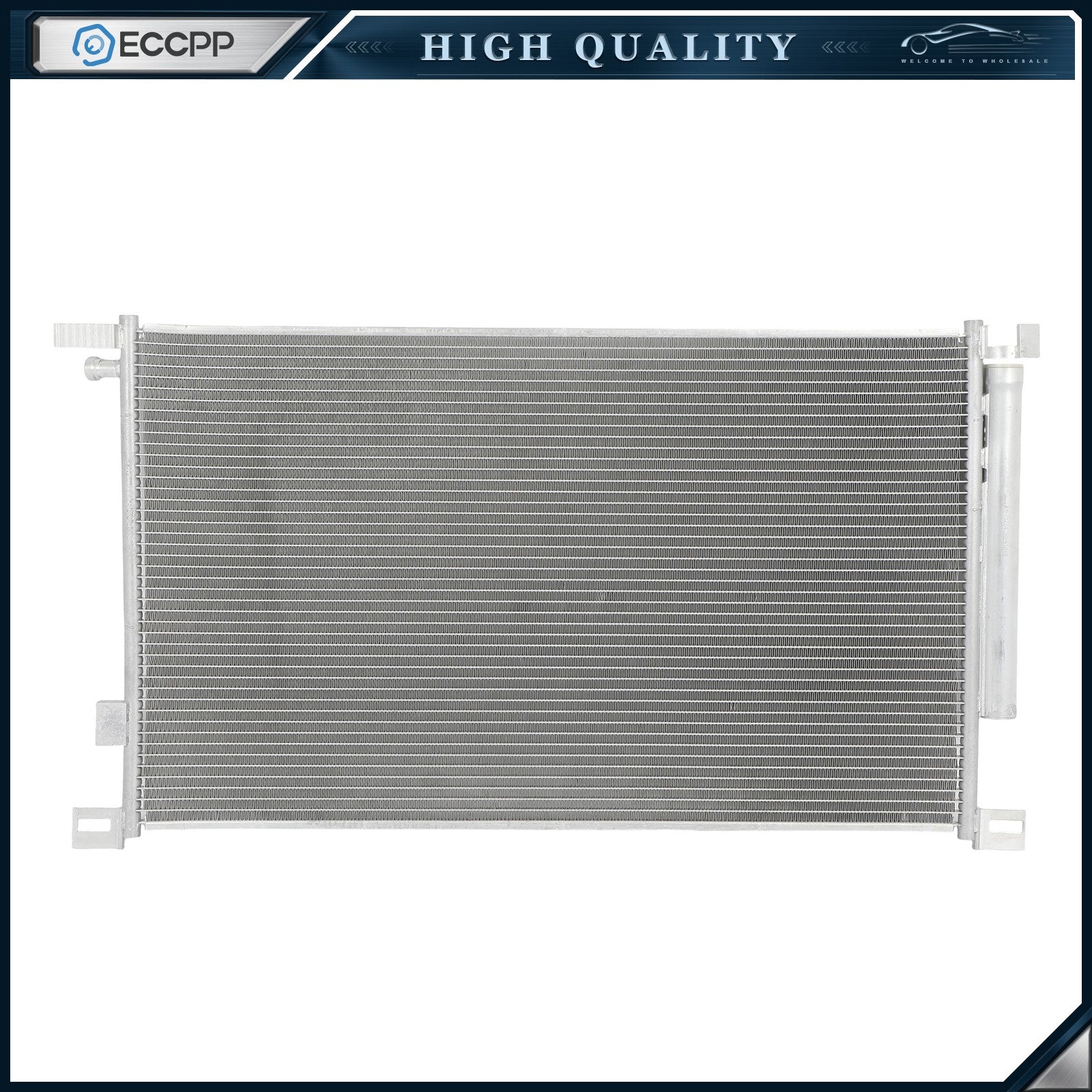 Aluminum AC Condenser For 2023-2024 Toyota Crown 2022-2023 Toyota RAV4 Venza 6B93BC-57