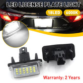 2x For 2012-2017 Toyota Camry LED License Plate Light Tag Lamp Assembly Replace 6B93BC-57