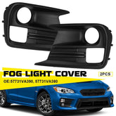 2X Front Bumper Fog Light Cover Left & Right Fits Subaru WRX/WRX STI 2018-2021 A 6B93BC-57