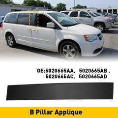 Front Right Door Applique B Pillar Mold Trim For 08-20 Dodge Grand Caravan EOA 6B93BC-57