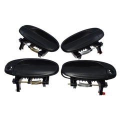 4Pcs Exterior Door Handles Set Black for Chevrolet Aveo5 Aveo 96541631 96541632 6B93BC-57
