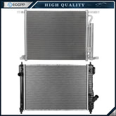 Aluminum Radiator & AC Condenser Cooling Kit For 2009-2011 Chevrolet Aveo 6B93BC-57