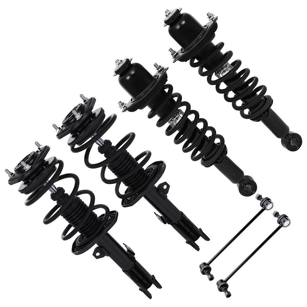 Front Rear Struts Front Sway Bars For Toyota Corolla 2014-2019 w/Coil Spring 6B93BC-57
