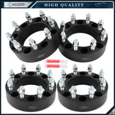 4 Pcs 2" 8x6.5 Wheel Spacers 9/16"x18 For Dodge Ram 2500 3500 Ford F-250 F-350 6B93BC-57