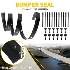 Front Seal Hood Strip Weatherstrip 68051392AB Fit for Dodge Challenger 2008-2022 6B93BC-57