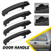 4PCS Front+Rear Exterior Door Handles Black For 2004-2015 Nissan Titan Armada EA 6B93BC-57