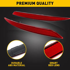 For 22 2020 Tesla Model Y Tail Bumper Rear light Reflector Case pair RH LH Side 6B93BC-57