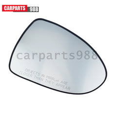 Right Side Non-Heated Mirror Glass w/ Backing Plate For Kia Rio 12-17 876211W050 6B93BC-57