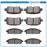 Front And Rear Performance Ceramic Pads Kit For Acura MDX 2003-2006 6B93BC-57