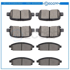 Front And Rear Performance Ceramic Pads Kit For Acura MDX 2003-2006 6B93BC-57
