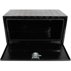 36"x 18"x18" Aluminum Tool Box Truck Bed Trailer RV Toolbox W/2x Chain KOEEP