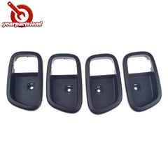 Black Inner Inside Door Handle Bezel Housing For Hyundai Accent 1.6L 2006-2011 6B93BC-57