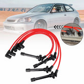 10.2mm Spark Plug Wires Set For 1994 95 96 97 98-2002 HONDA ACCORD SOHC L4 EOA 6B93BC-57