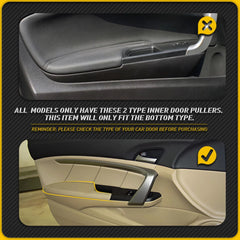 For 2008-2012 Honda Accord Coupe Left Right & Side Door Armrest Panel Beige EOA 6B93BC-57